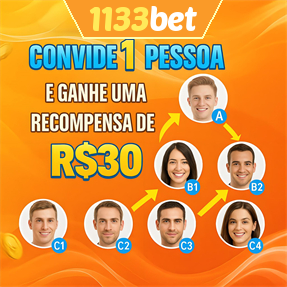 1133bet Indique amigos para receber um bônus